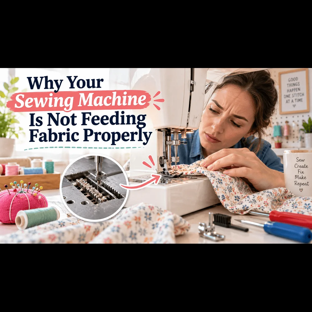Why Your Sewing Machine Is Not Feeding Fabric Properly