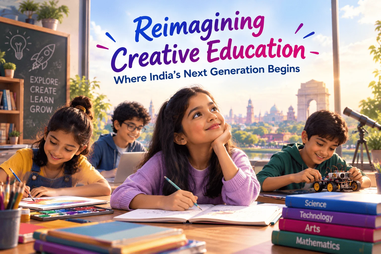 Reimagining Creative Education Where India's Next Generation Begins