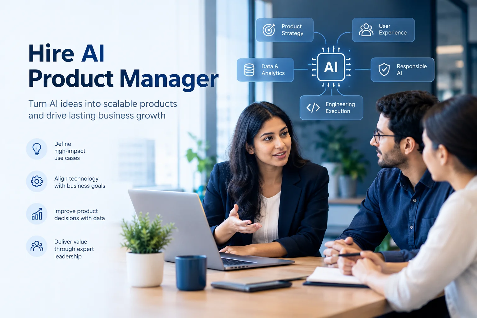Hire AI Product Manager to Drive Smarter AI Strategy and Product Growth