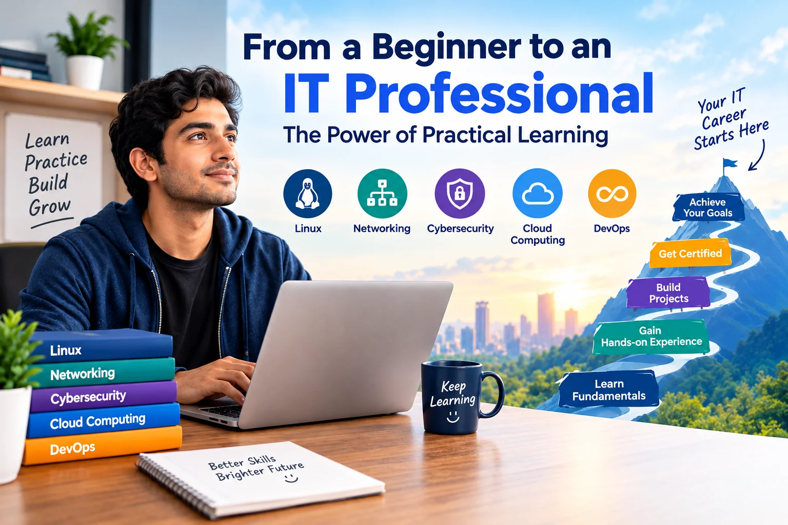 From a Beginner to an IT Professional: The Power of Practical Learning