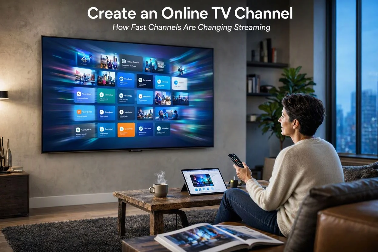 Create an Online TV Channel: How Fast Channels Are Changing Streaming
