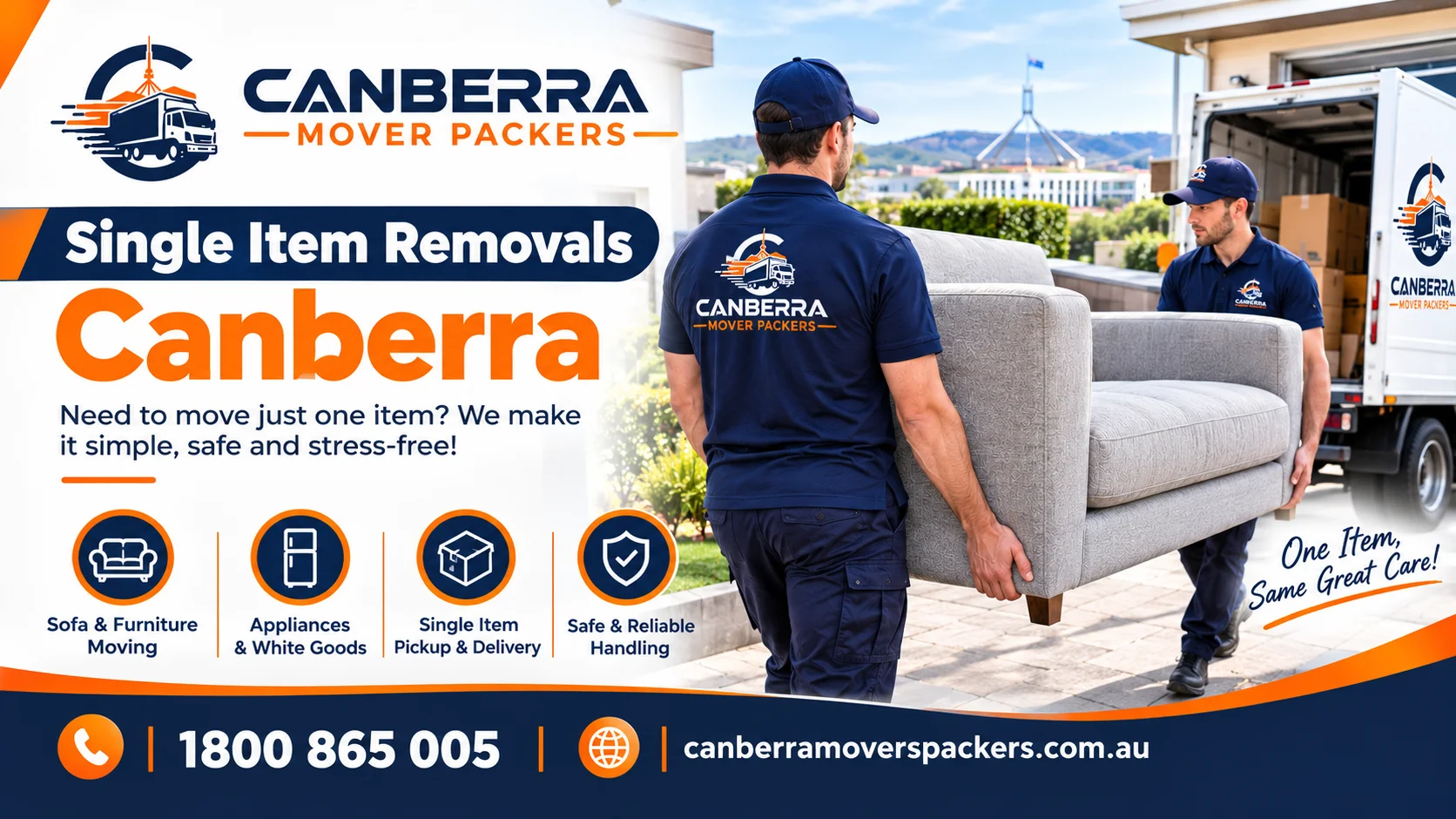 Single Item Removals Canberra
