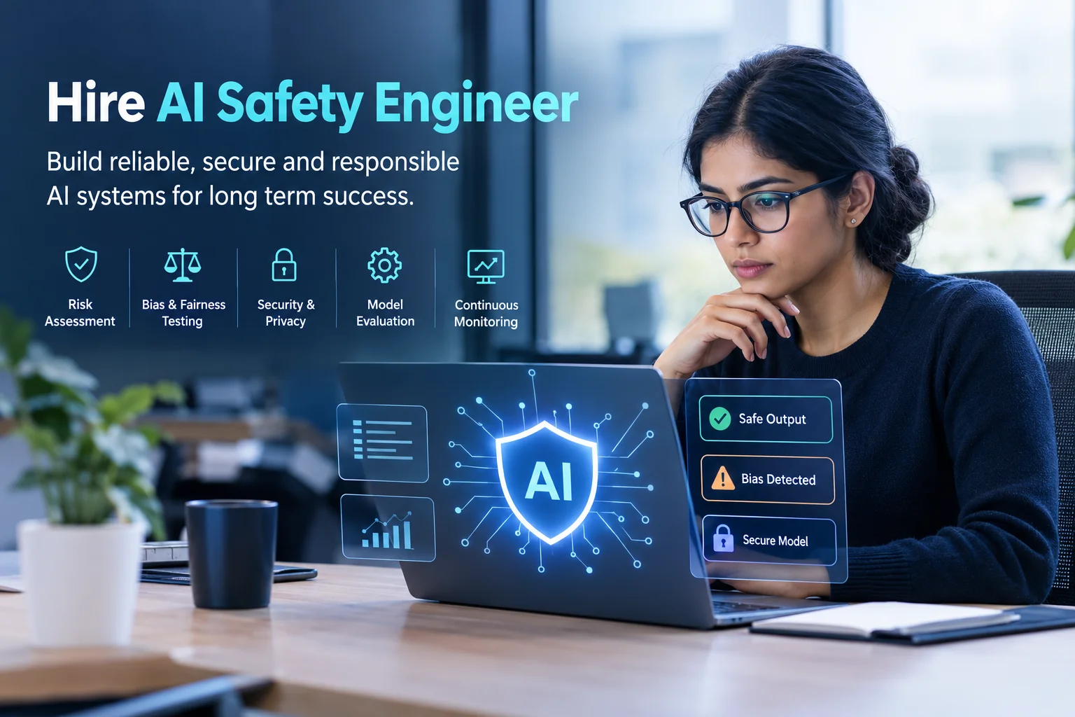 Hire AI Safety Engineer to Build Reliable, Secure and Responsible AI Systems