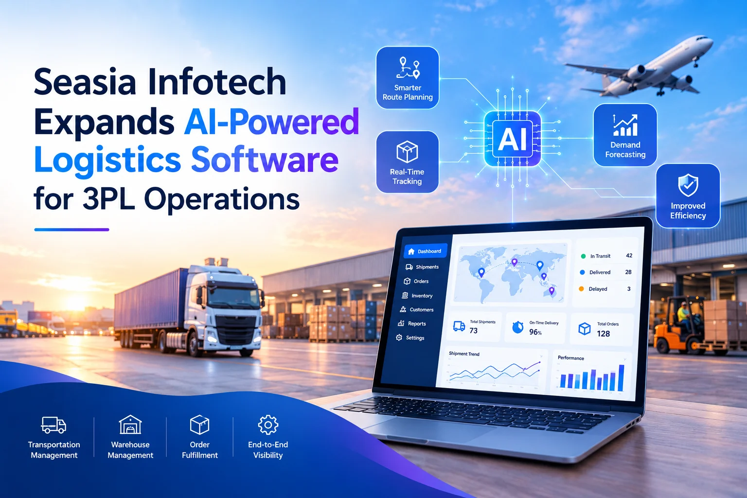 Seasia Infotech Enhances AI-Powered Logistics Software for 3PL Providers