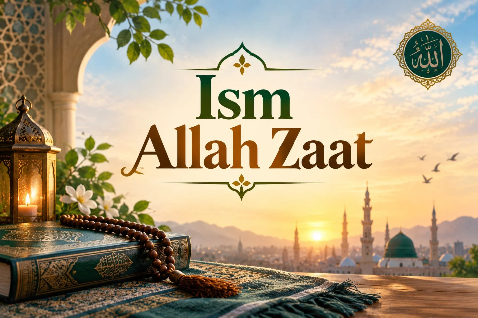 Ism Allah Zaat PDF is a book that guides spiritual reading.