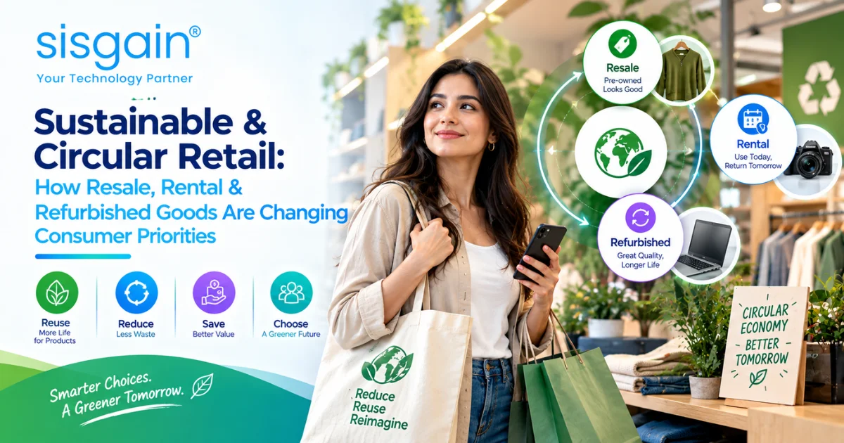 Sustainable & Circular Retail: How Resale, Rental & Refurbished Goods Are Changing Consumer Priorities