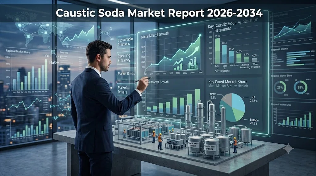 Caustic Soda Market Expansion: Production Capacity & Industry Outlook 2026-2034