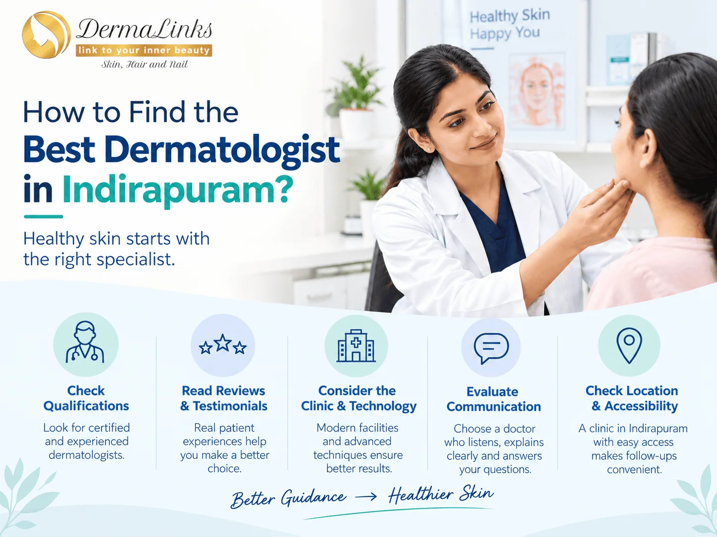 How to Find the Best Dermatologist in Indirapuram?