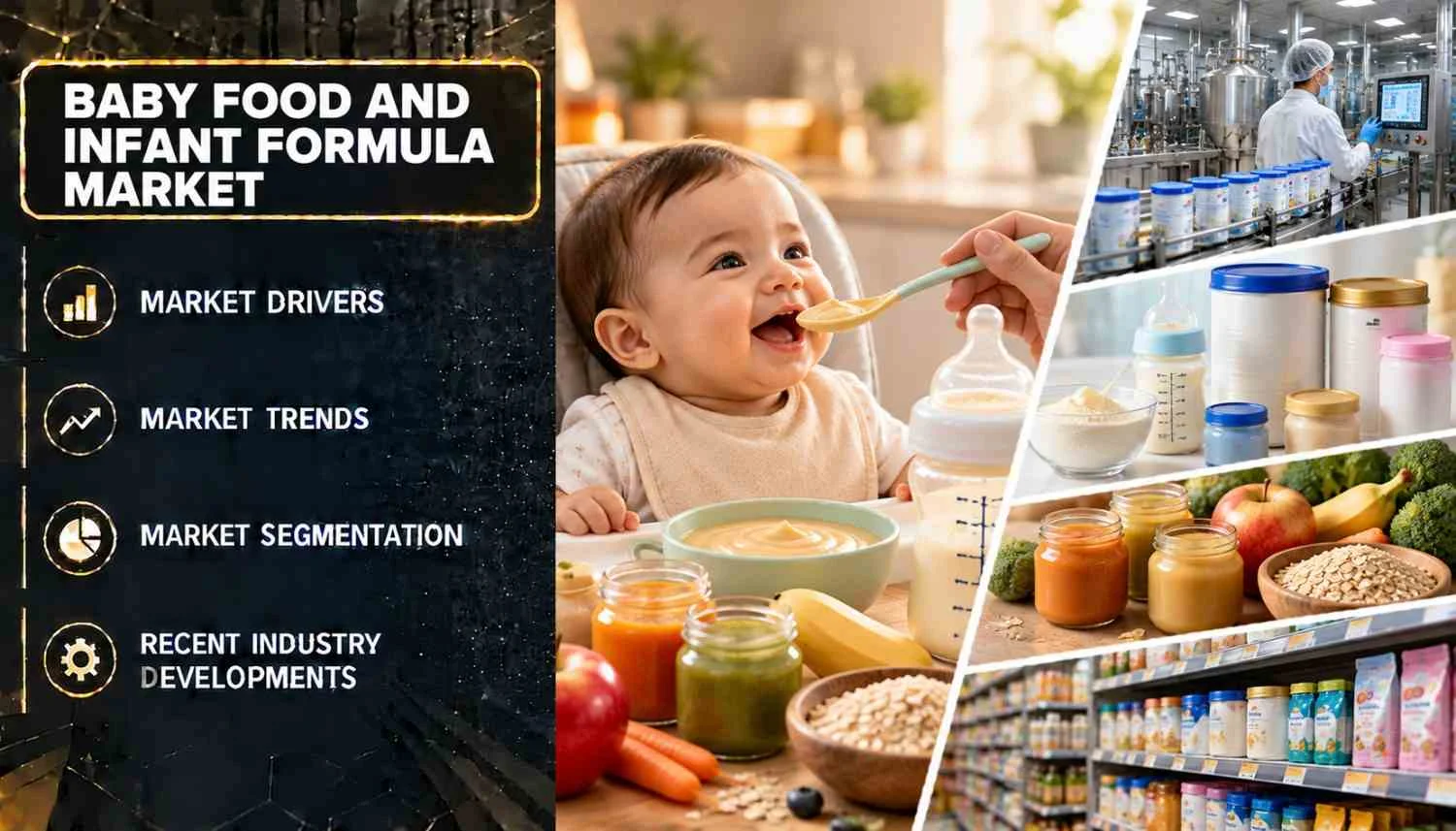 Baby Food and Infant Formula Market Size, Industry Trends & Forecast 2034