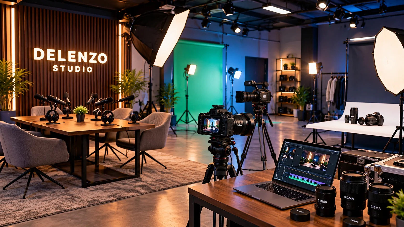 Delenzo Studio: An All-in-One Content Creation Studio in Lahore