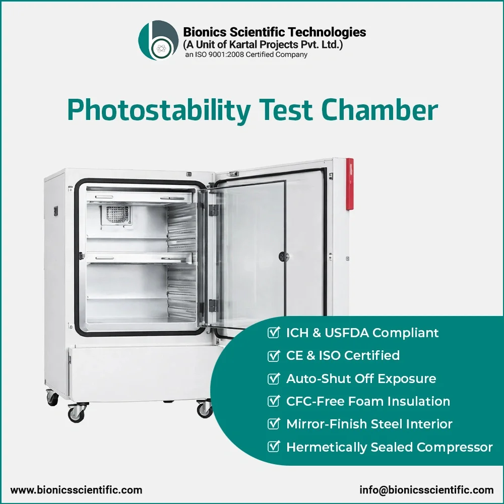 Best Photostability Test Chambers in India