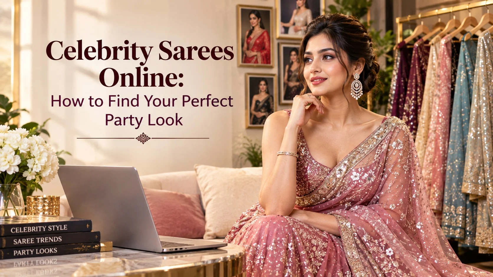 Celebrity Sarees Online: How to Find Your Perfect Party Look