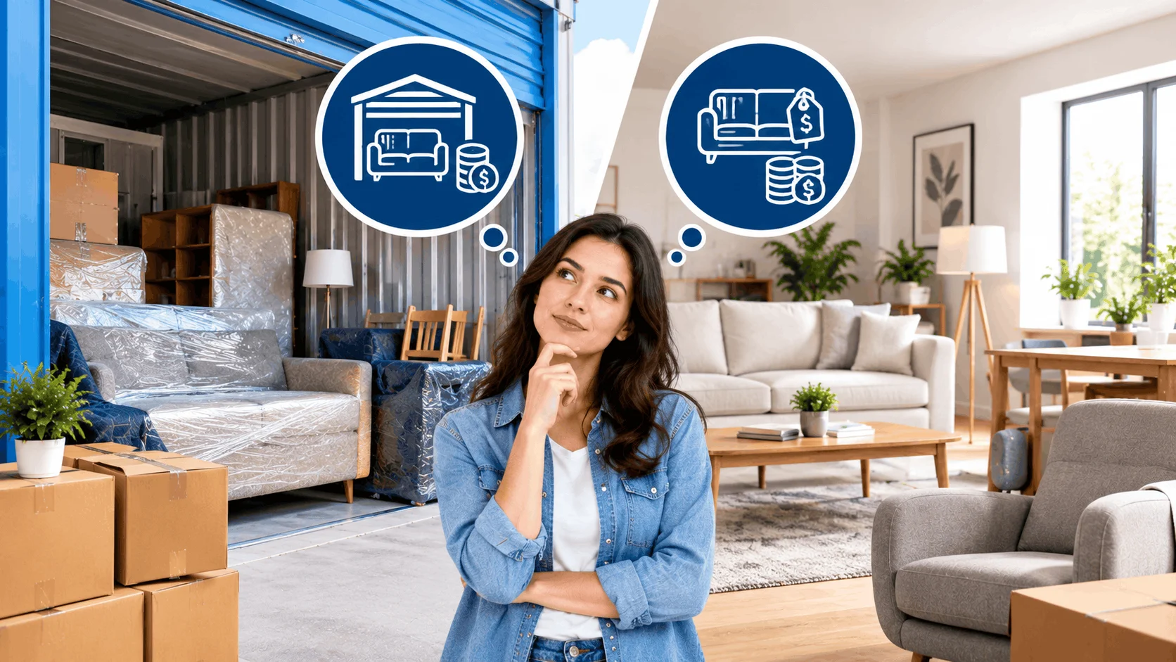 Is It Cheaper to Store Furniture or Replace It After Moving?