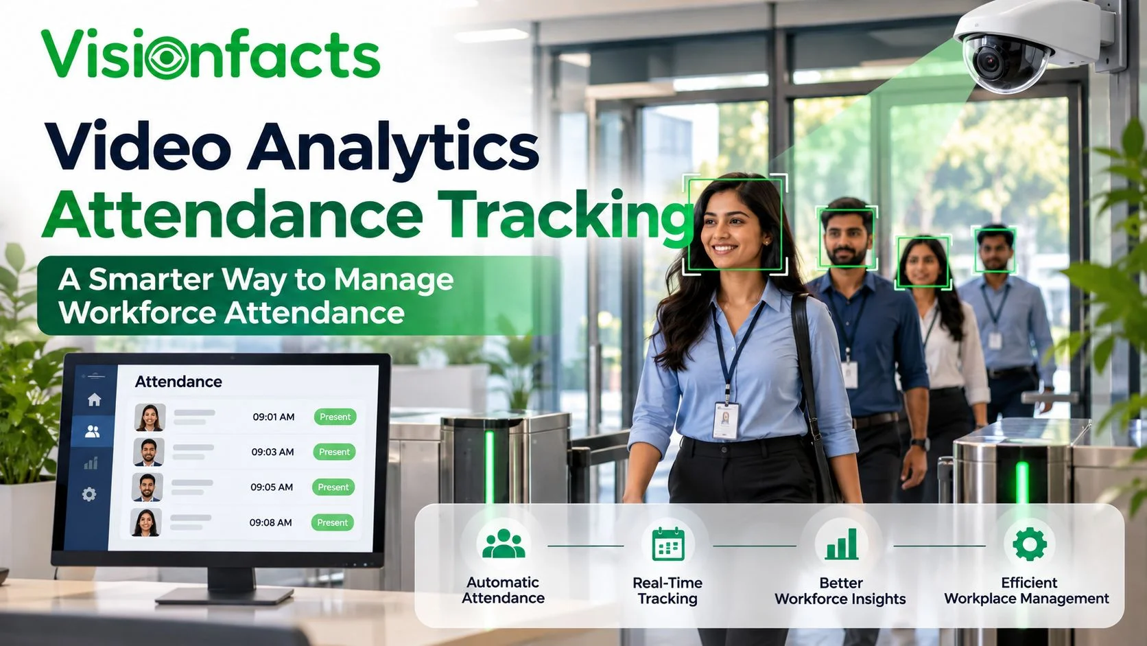 Smarter Employee Attendance with Video Analytics Technology