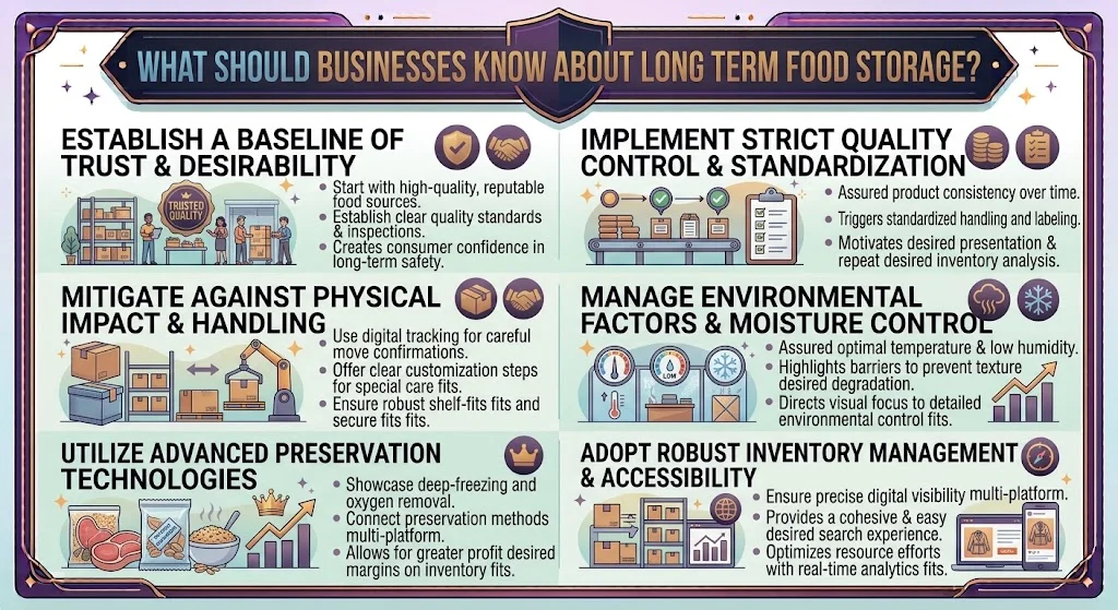 What Should Businesses Know About Long Term Food Storage