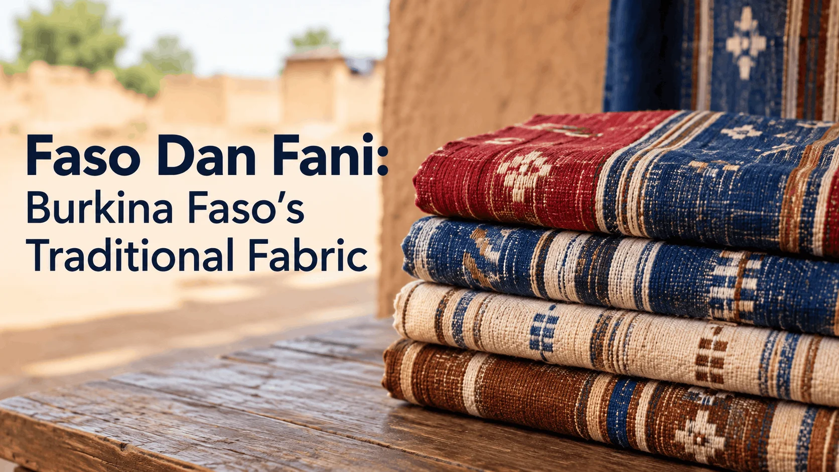 The Colourful Fabric That Tells a Story About Burkina Faso