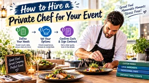 How to Hire a Private Chef for your Event