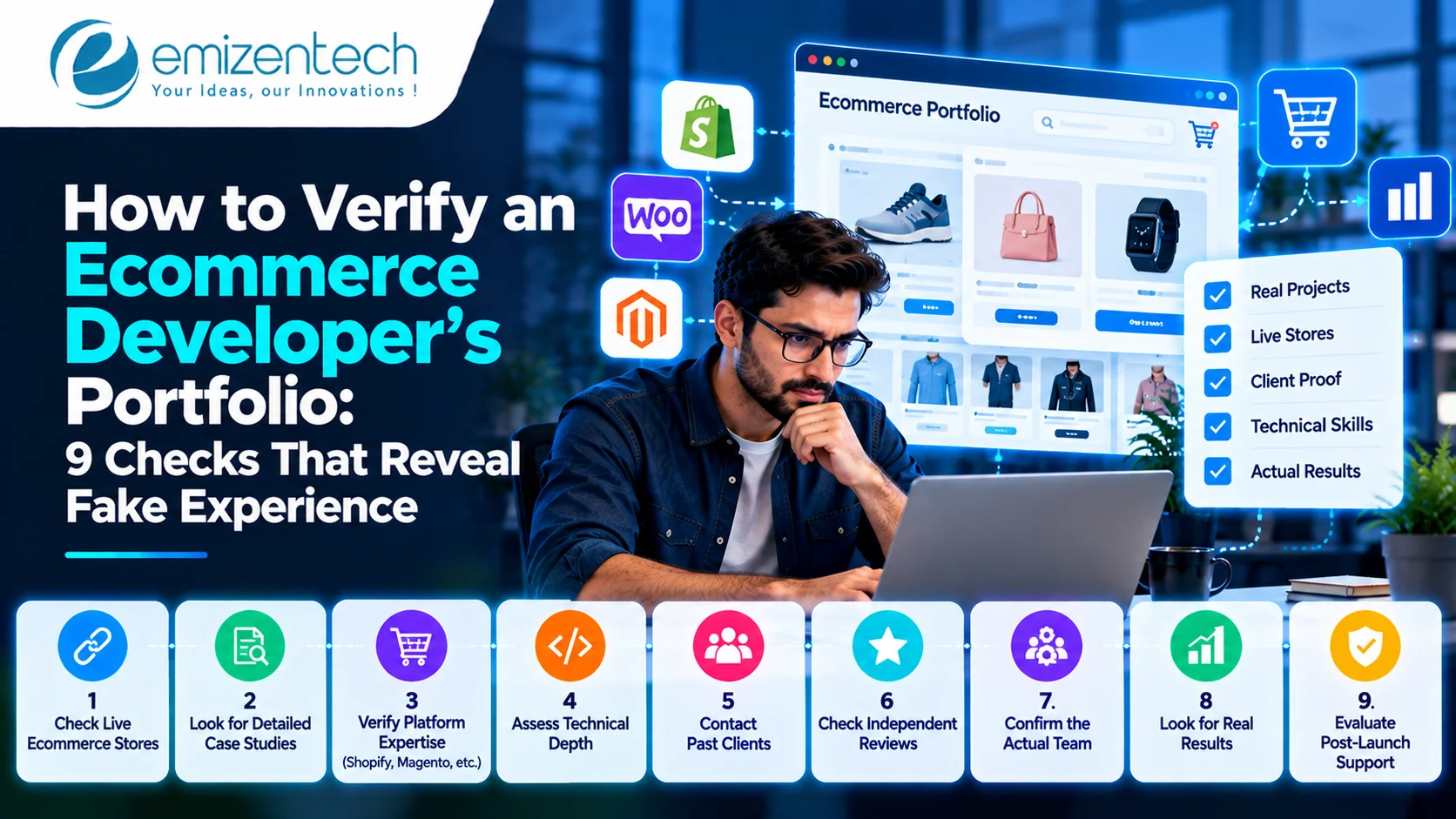 How to Verify an Ecommerce Developer’s Portfolio: 9 Checks That Reveal Fake Experience
