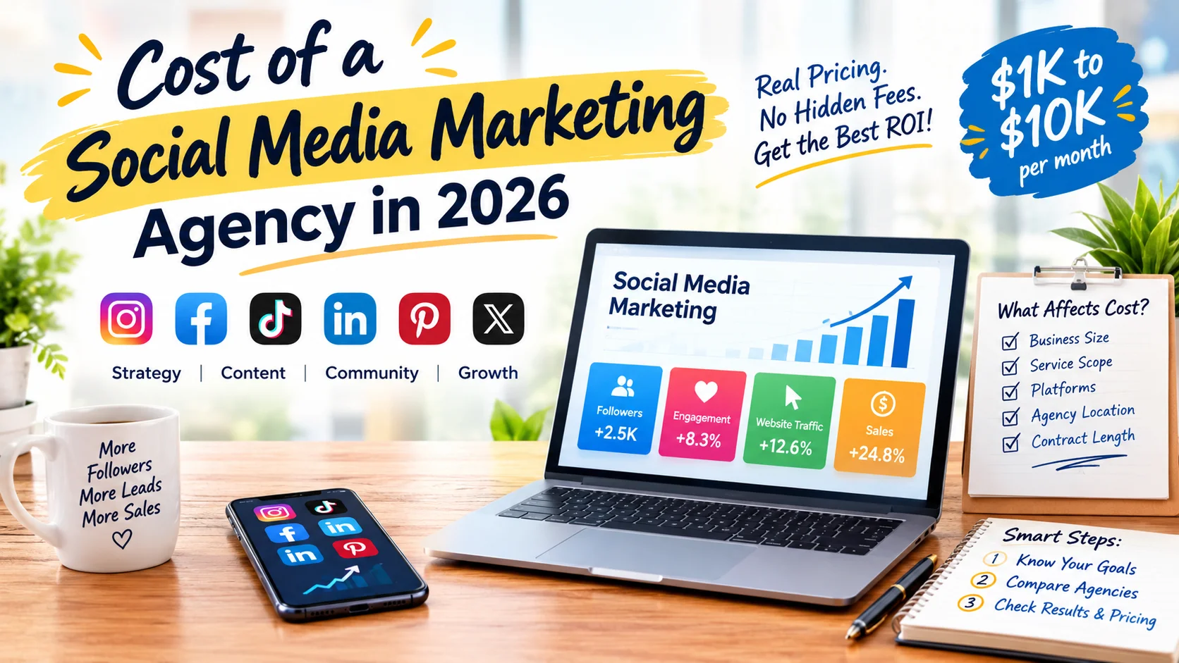 Cost of a Social Media Marketing Agency in 2026