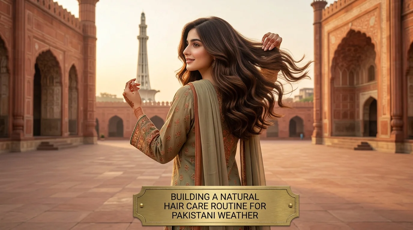 How to Build a Natural Hair Care Routine for Pakistani Weather