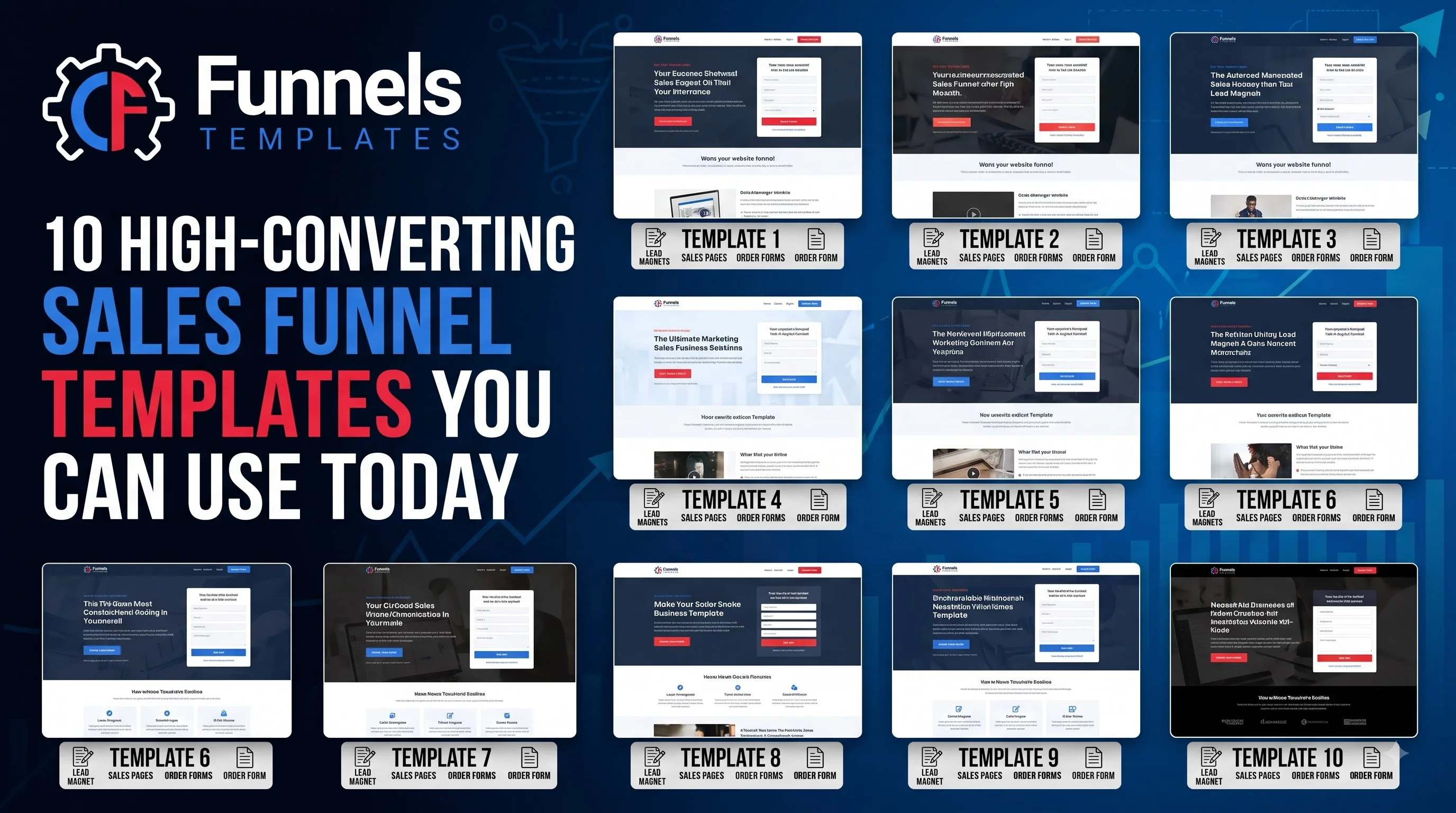 10 High-Converting Sales Funnel Templates You Can Use Today