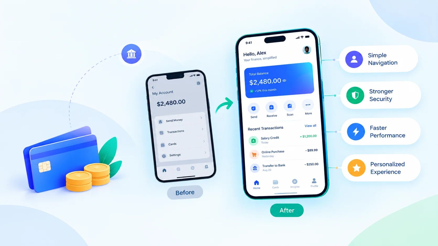Fintech App Redesign: Key Steps for a Better User Experience