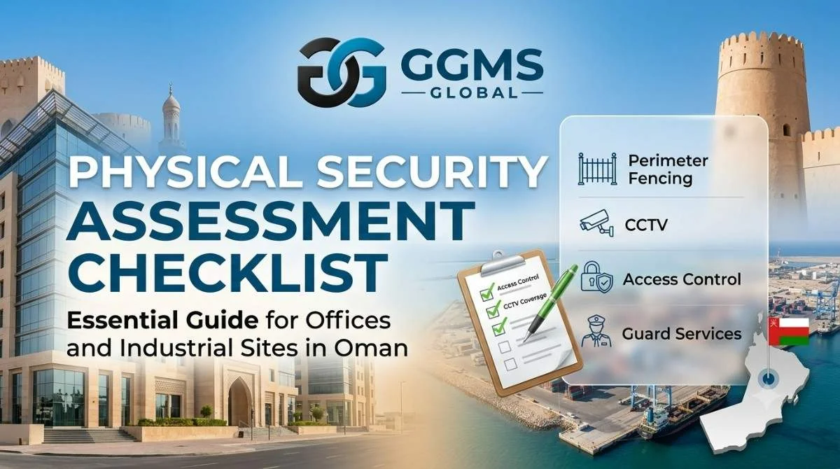 Physical Security Assessment Checklist for Offices and Industrial Sites in Oman