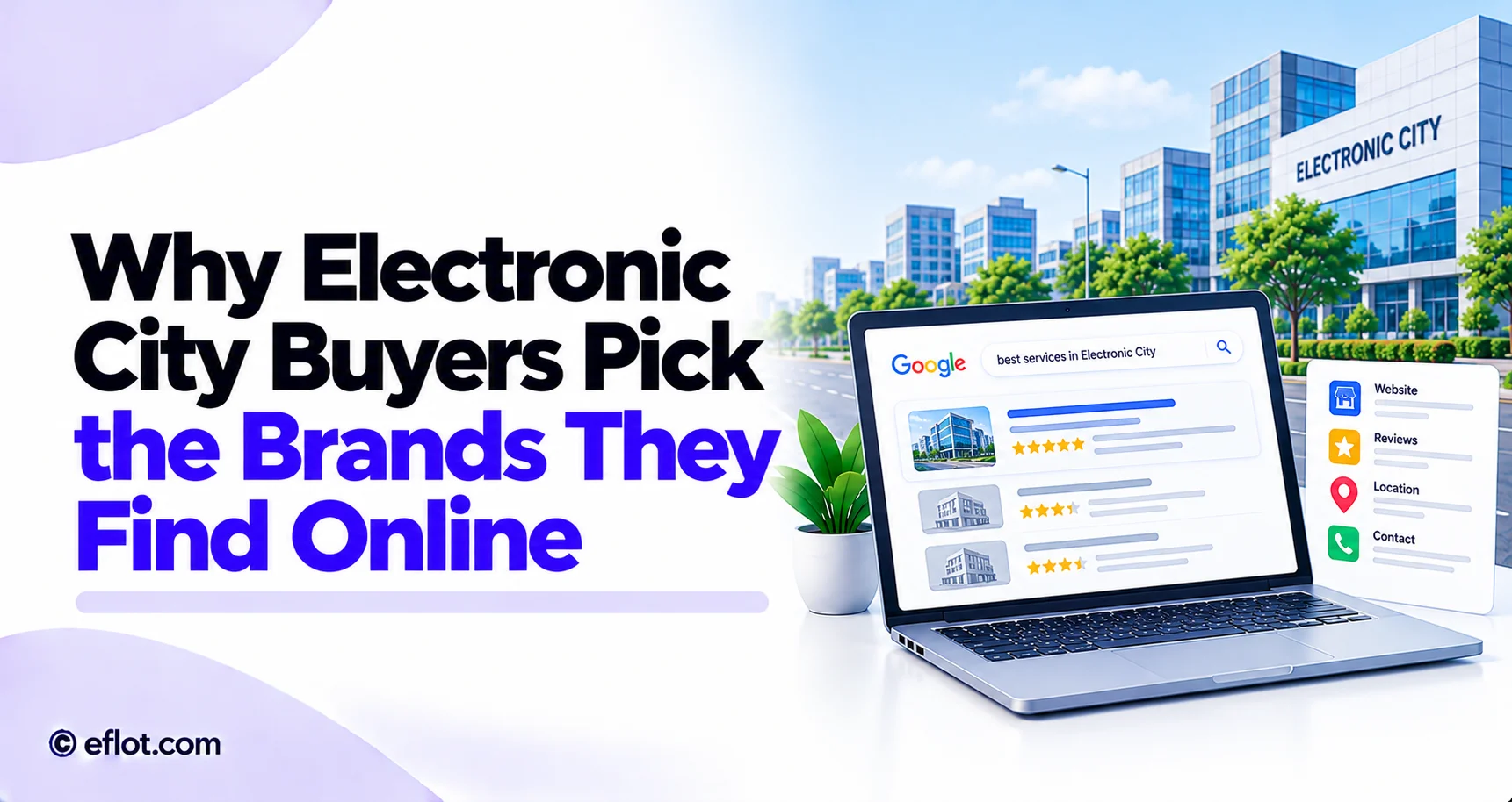Why Electronic City Buyers Pick the Brands They Find Online