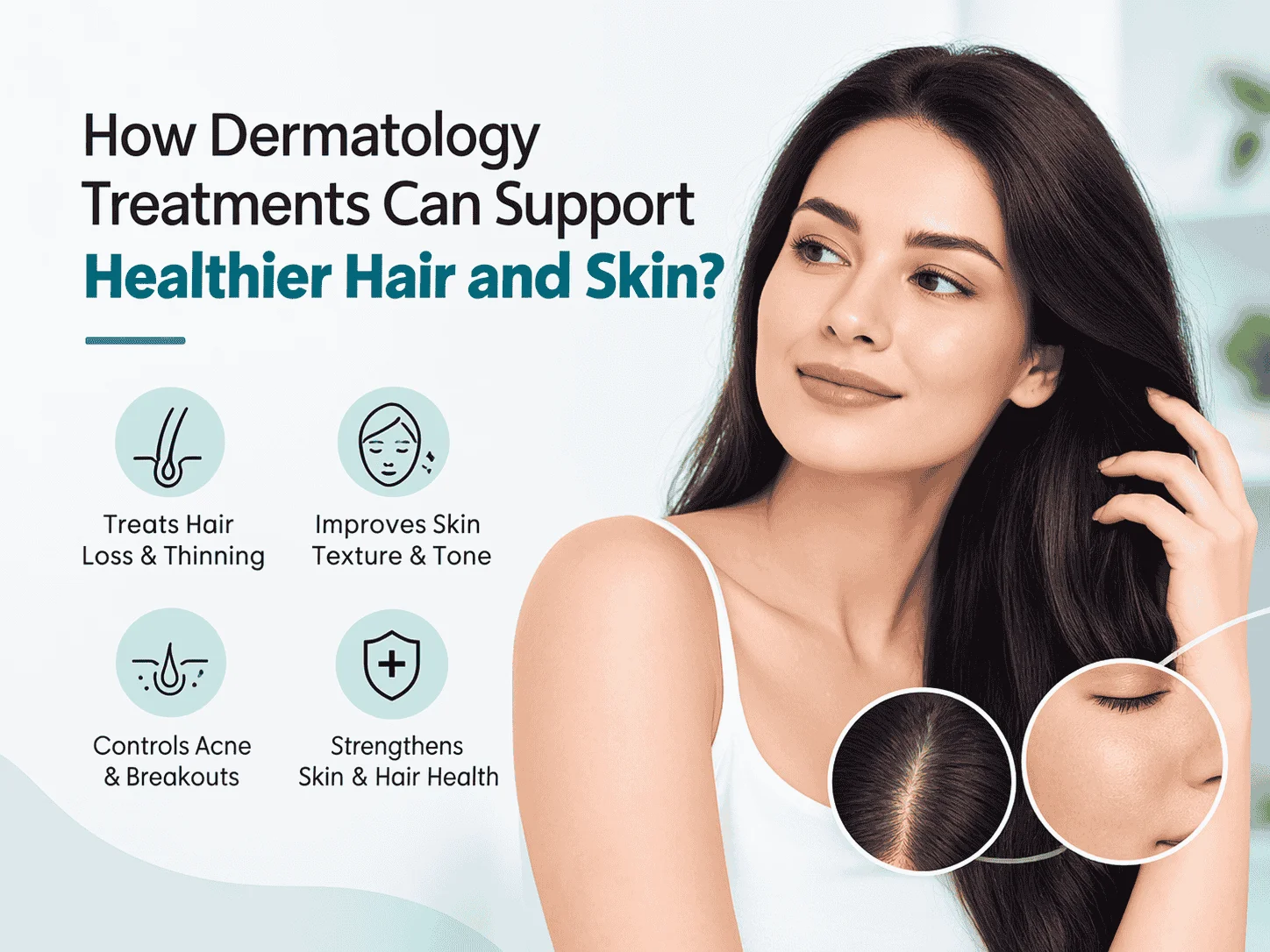 How Dermatology Treatments Can Support Healthier Hair and Skin?