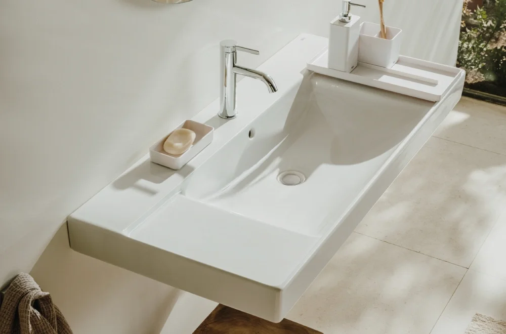 Wall-Hung Basins for Small Bathrooms: Space-Saving Ideas