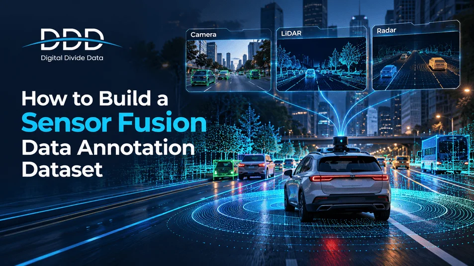 How to Build a Sensor Fusion Data Annotation Dataset
