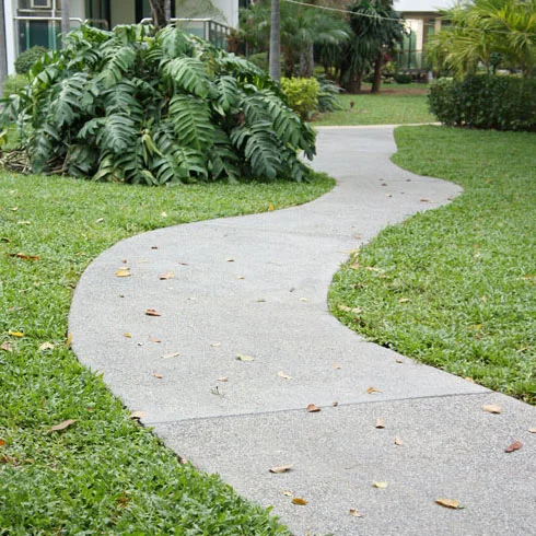 How Does Concrete Pathway Forming Level Grade with String lines?