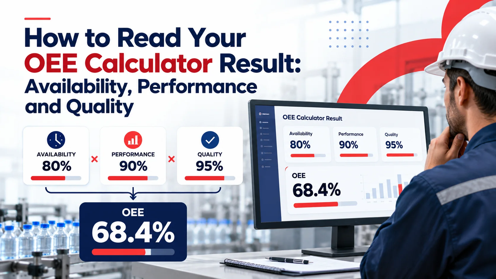 How to Read Your OEE Calculator Result: Availability, Performance and Quality