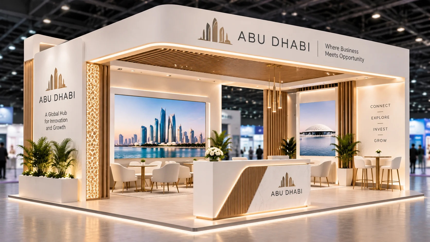 How a Professional Stand Contractor in Abu Dhabi Simplifies Trade Show Planning?