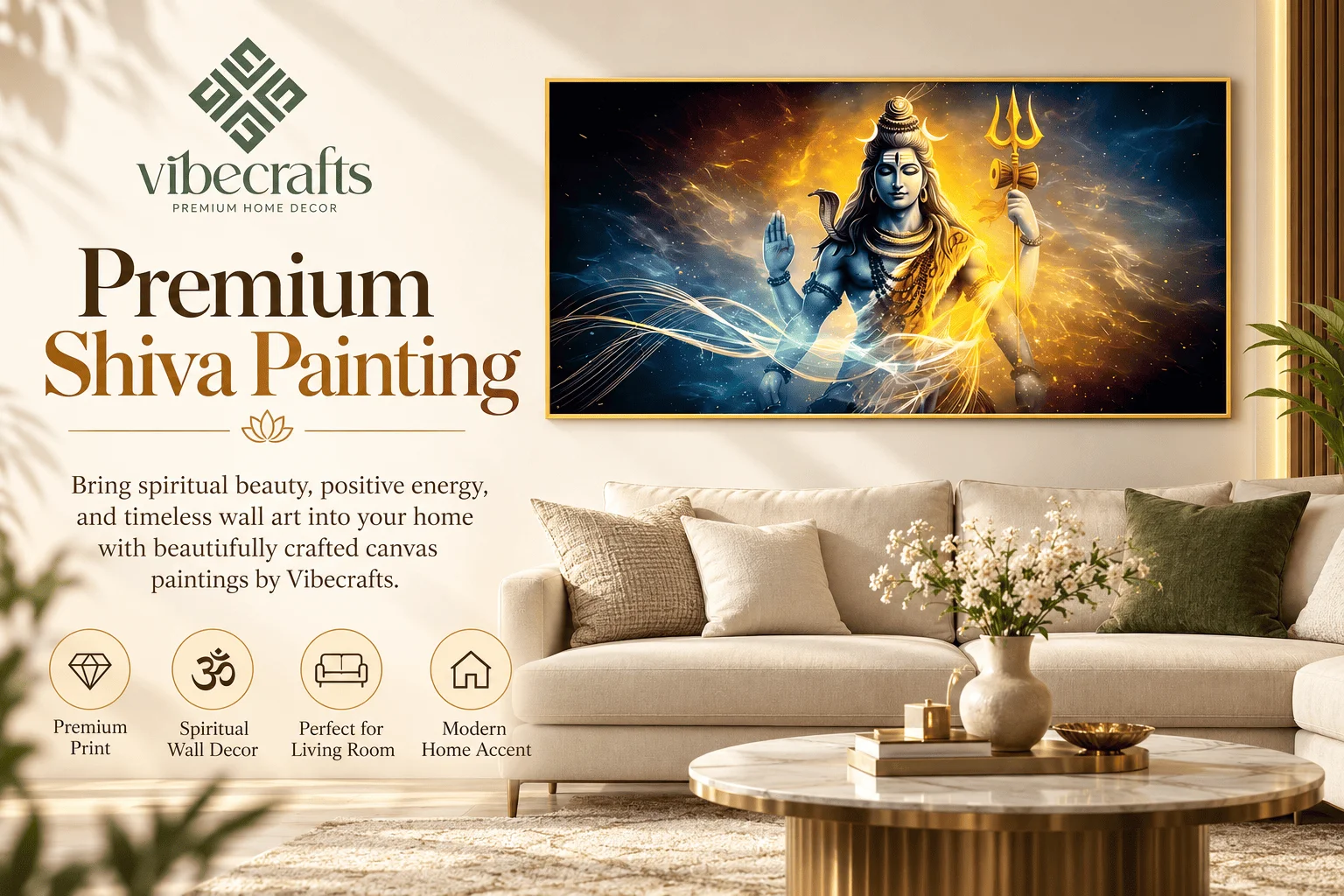 Detailed or Simple Shiva Painting? Find the Style That Suits Your Room