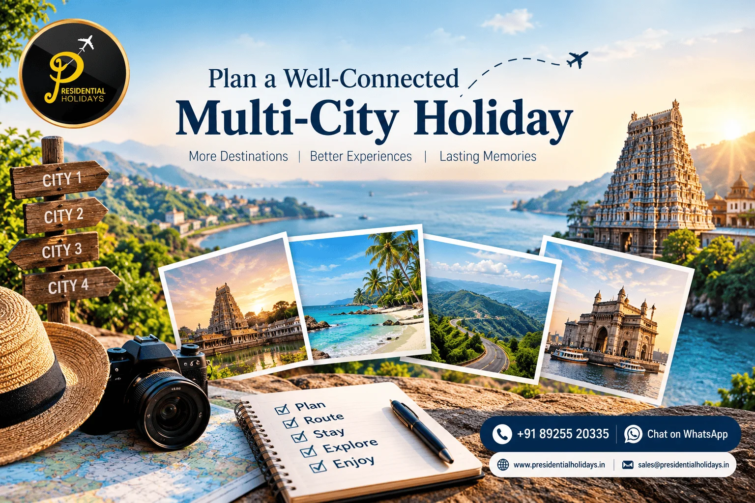 How to Plan a Holiday Across Multiple Cities Without Rushing Through Every Destination