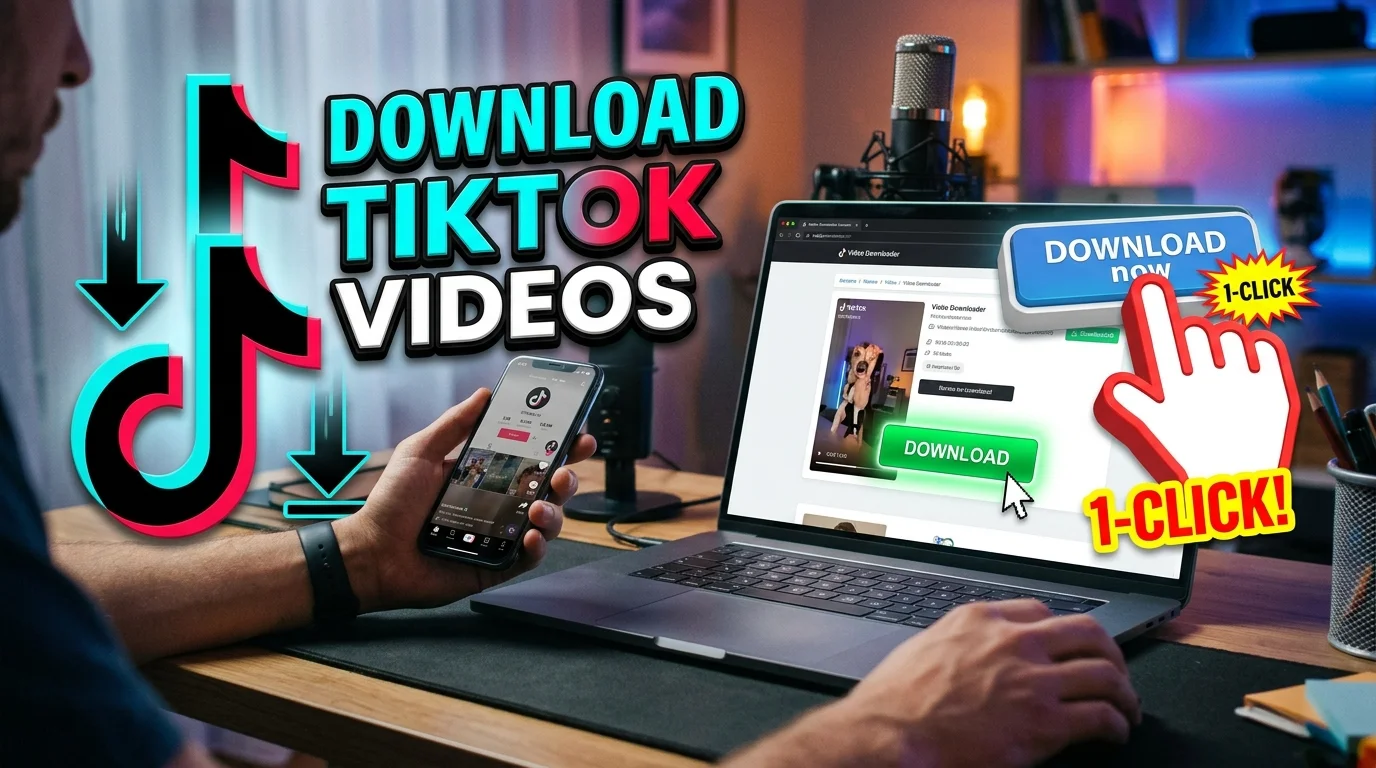 Download TikTok Videos With One Click