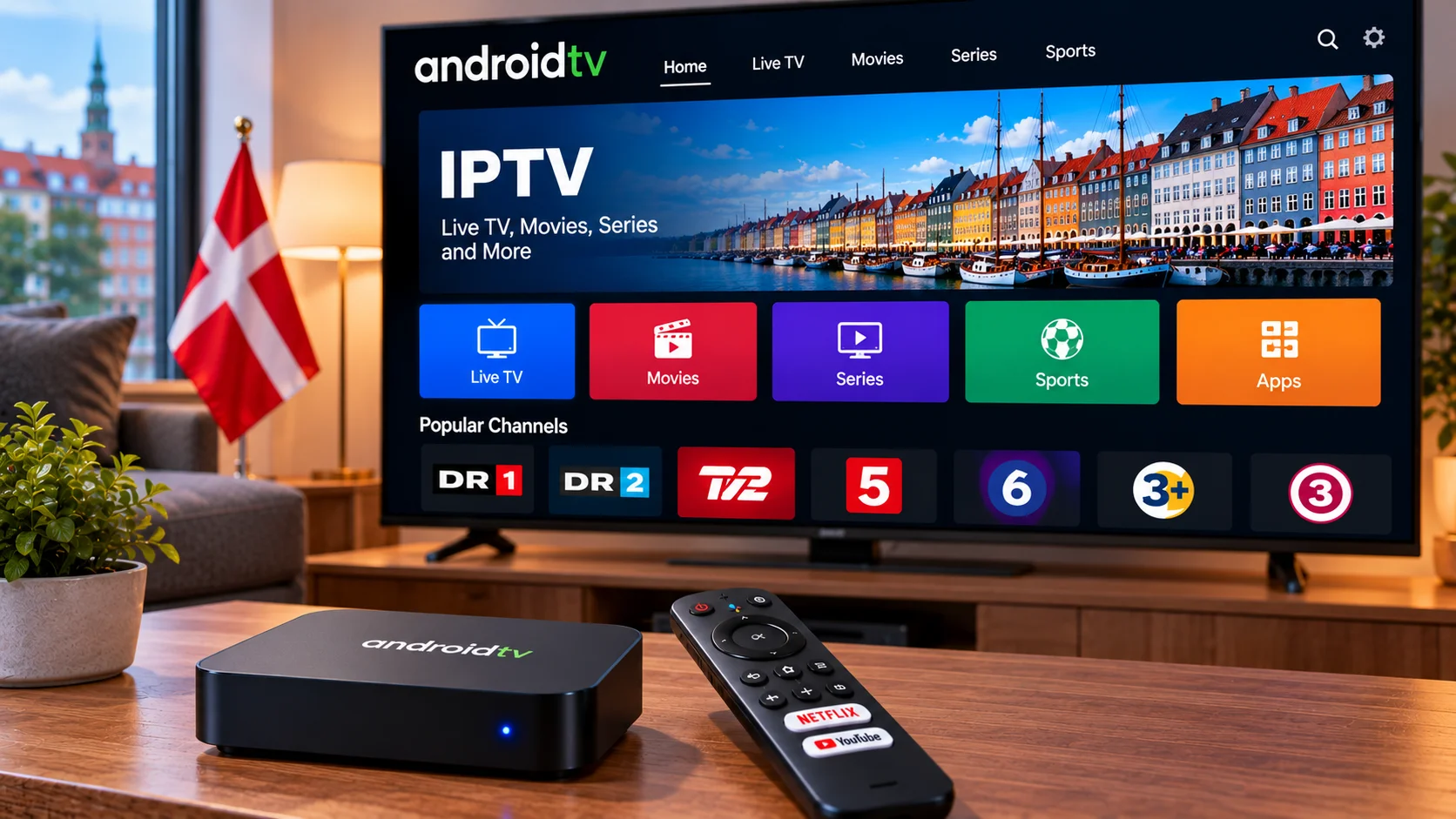 IPTV on Android TV in Denmark: Setup, Compatibility, and Streaming Tips
