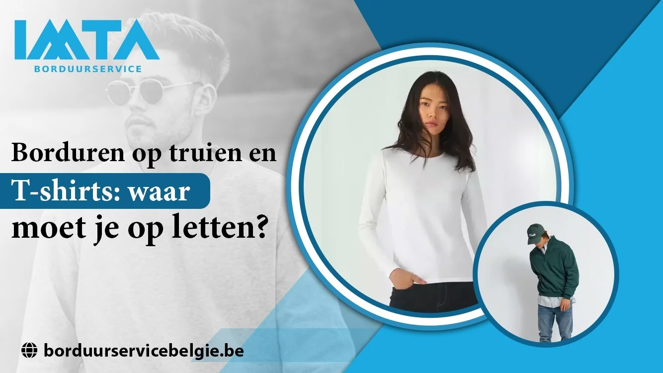 Borduren op truien en T-shirts: waar moet je op letten?