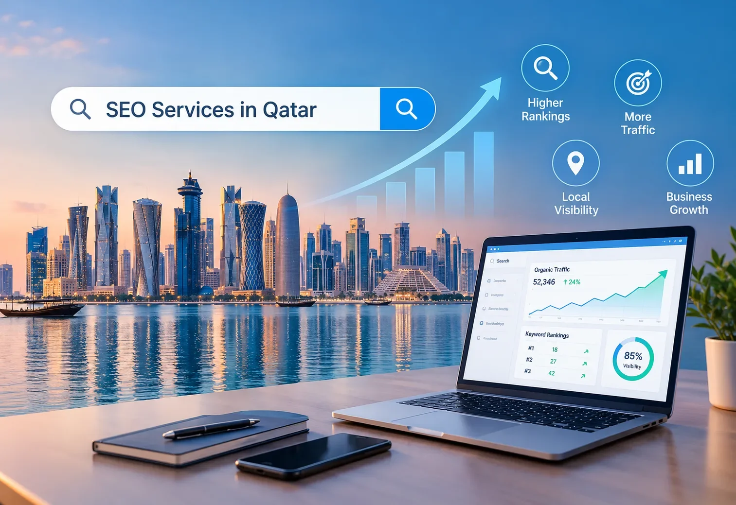 How SEO Can Help Businesses Grow in Qatar's Competitive Digital Market