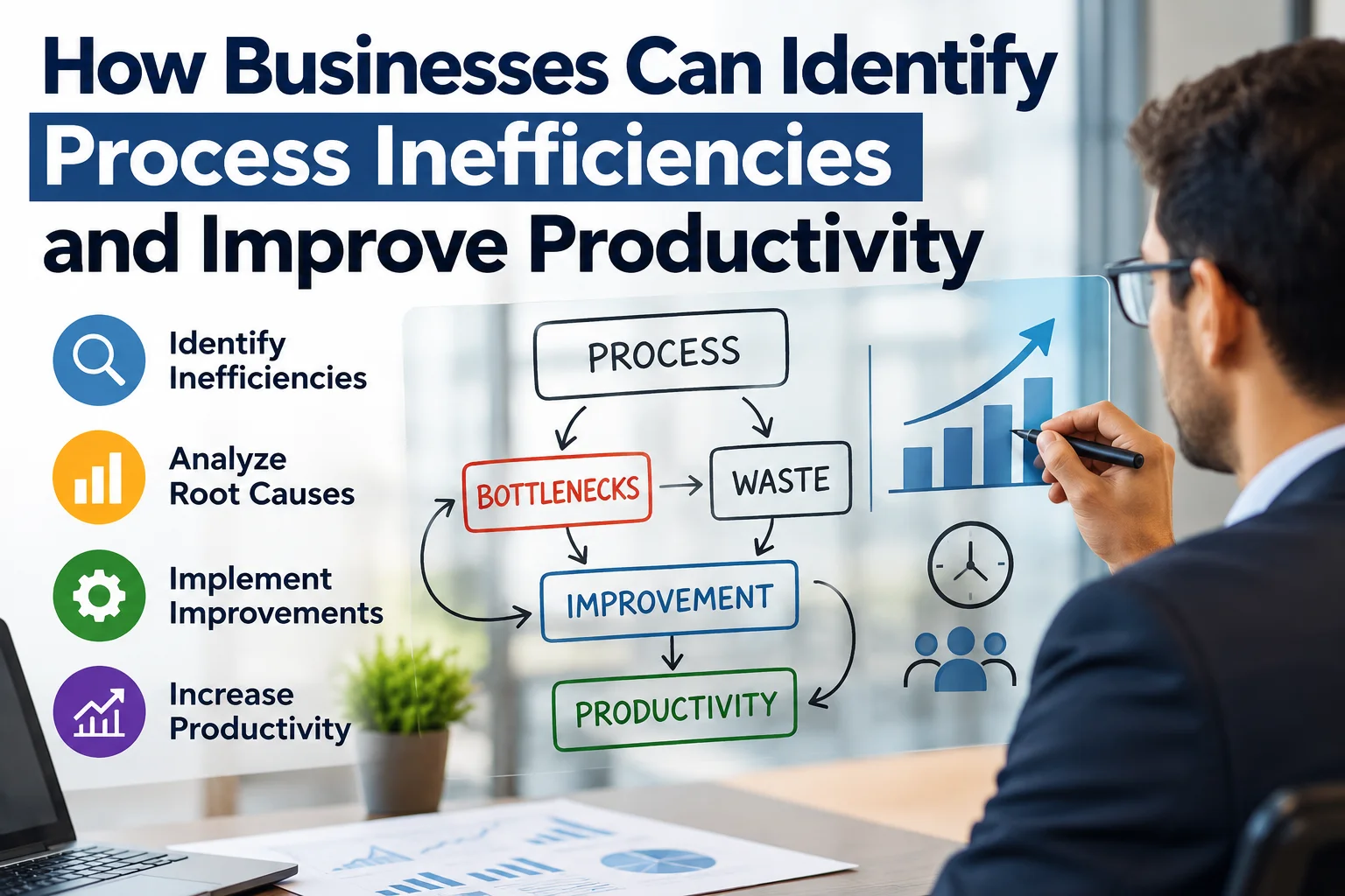 How Businesses Can Identify Process Inefficiencies and Improve Productivity