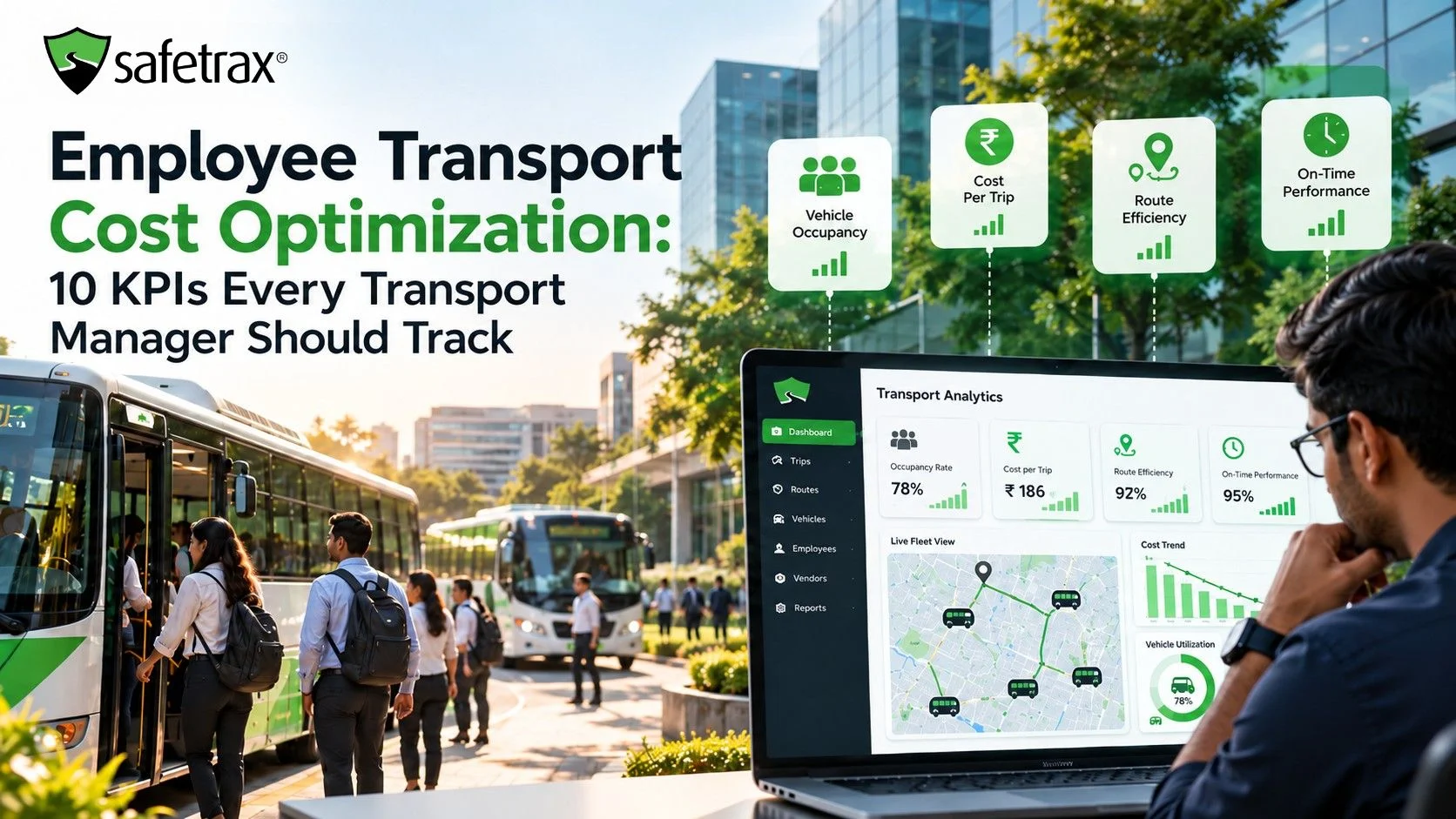 Employee Transport Cost Optimization: 10 KPIs Every Transport Manager Should Trace