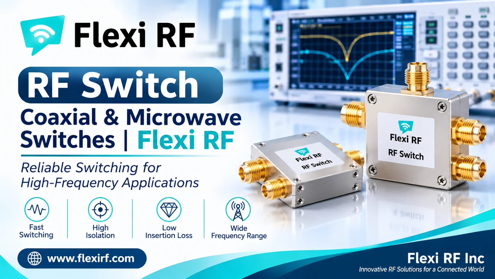 RF Switch | Coaxial & Microwave Switches | Flexi RF