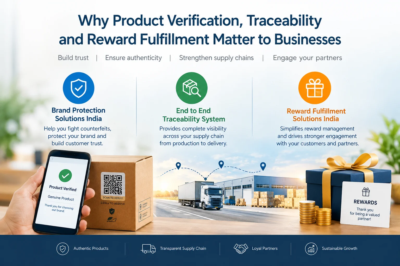 How Product Verification, Traceability and Reward Fulfillment Help Businesses Build Trust