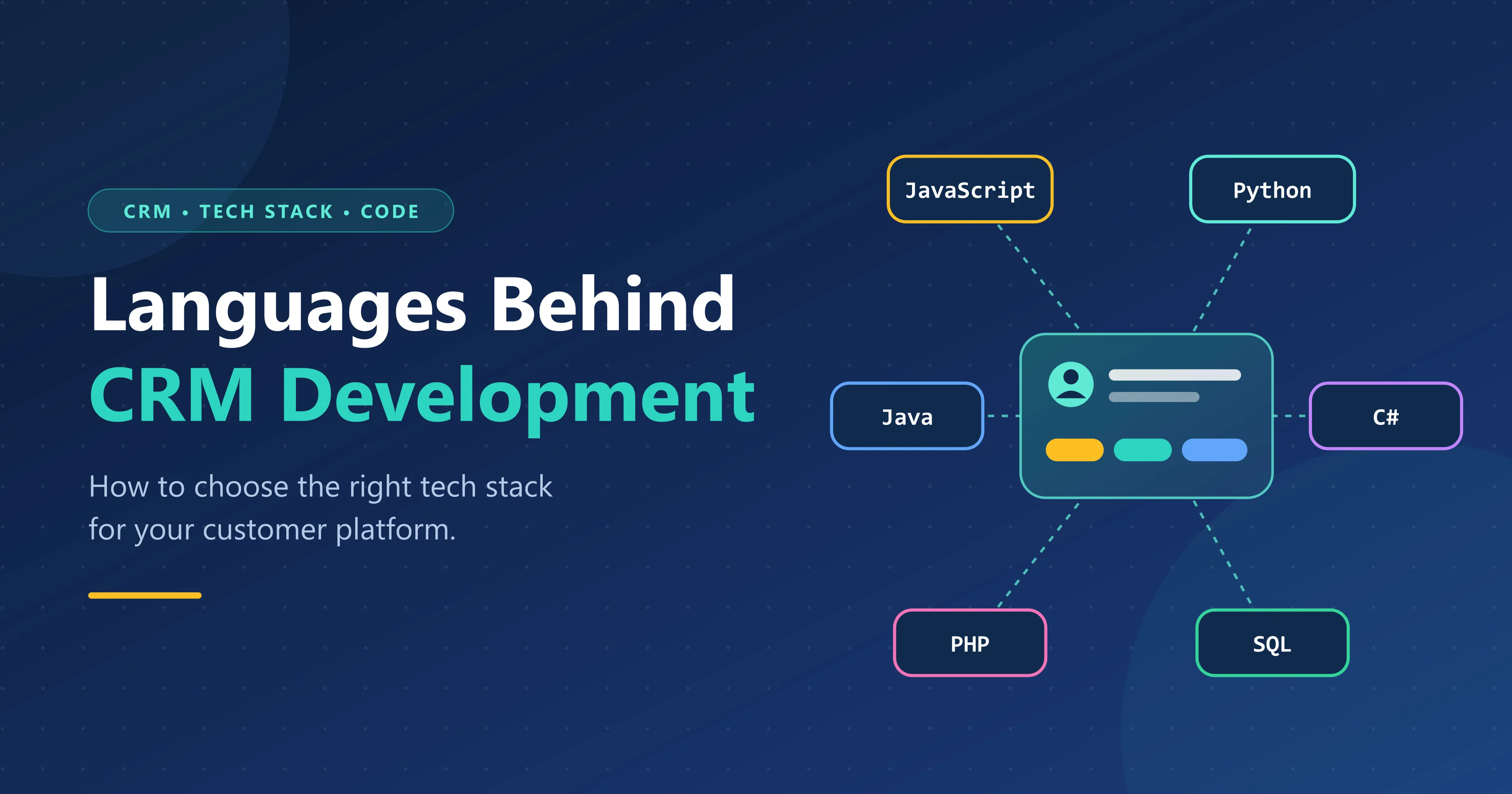 Which Programming Languages Are Commonly Used for CRM Development?