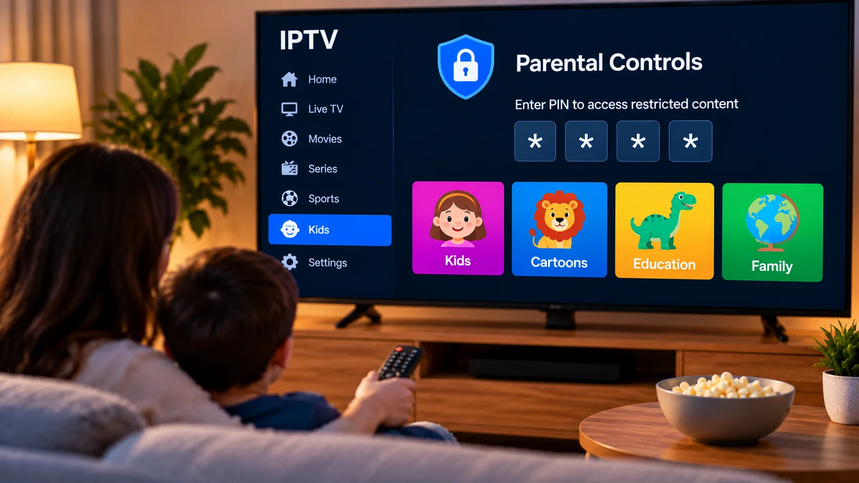Making IPTV More Family-Friendly With Simple Parental Controls