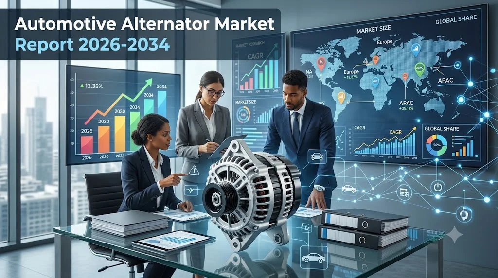 Automotive Alternator Market Growth: Rising Vehicle Demand & Technology Outlook 2026-2034