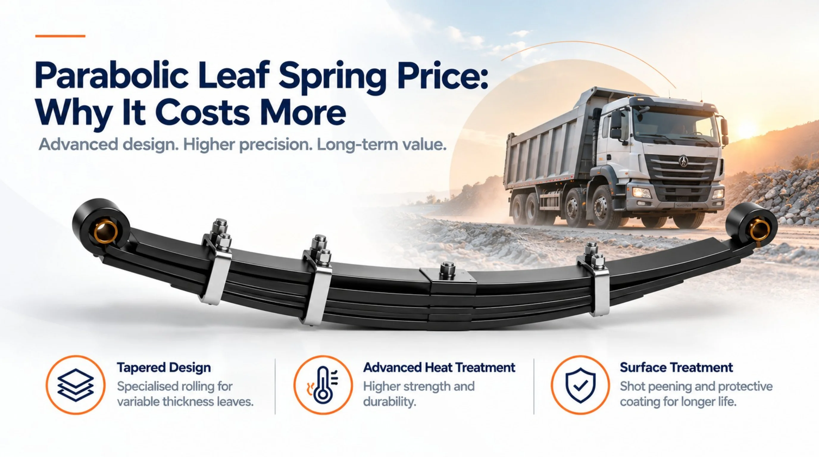Parabolic Leaf Spring Price: Why It Costs More Upfront and When It Pays Back