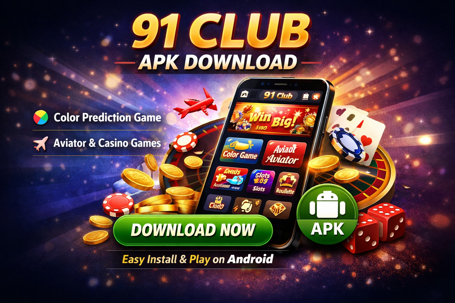91 club apk download