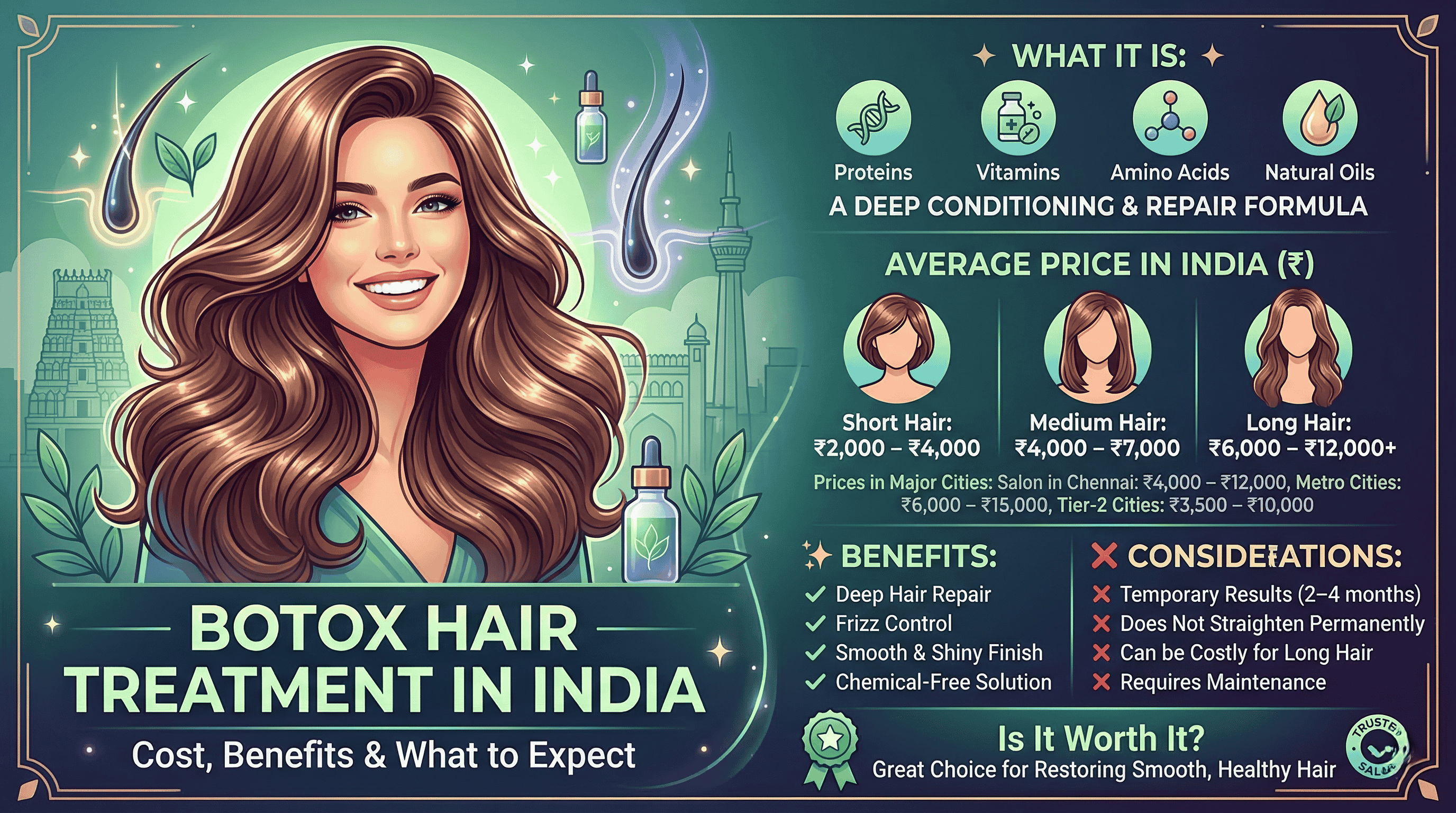Botox Hair Treatment Price in India